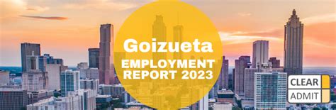 emory goizueta employment report